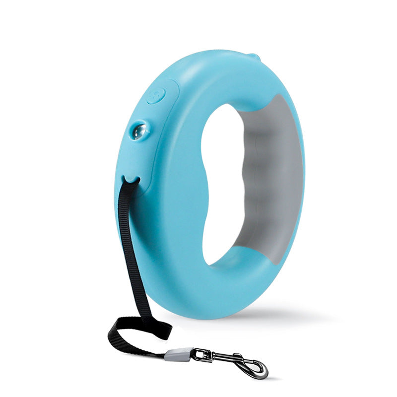 LED Retractable Dog Leash for Safer Nighttime Walks