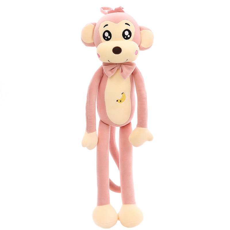 Long-Arm Monkey Plush Sleep Companion Cuddle Toy Doll