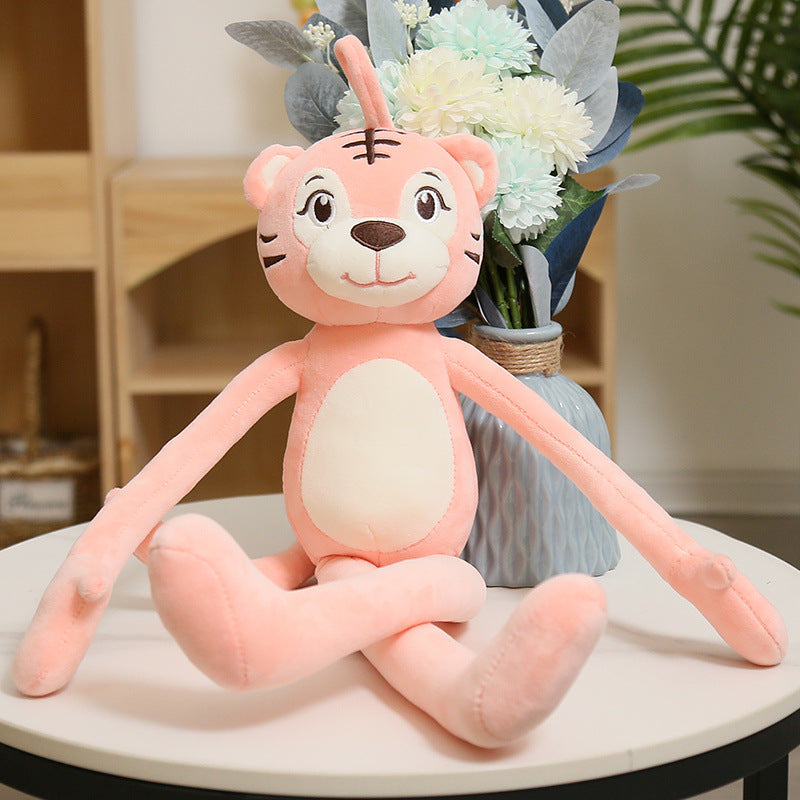 Long-Legged Lion Plush Curtain Decor & Cuddly Toy