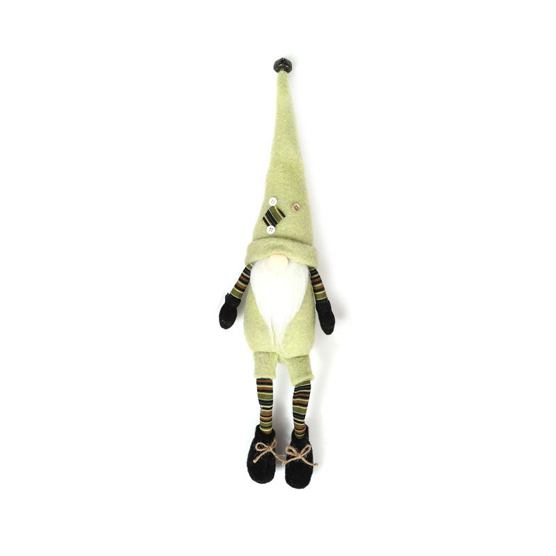 Long-Legged Christmas Gnome Decoration for Mantels