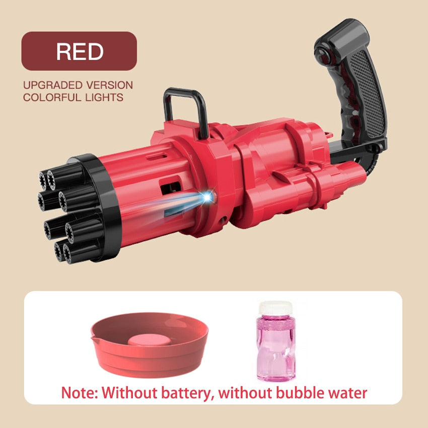 Automatic Bubble Gun Toy for Rich Bubbles Outdoors
