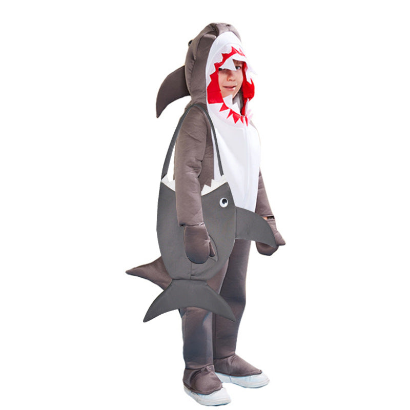 Kids Shark Costume for Group Performances and Play