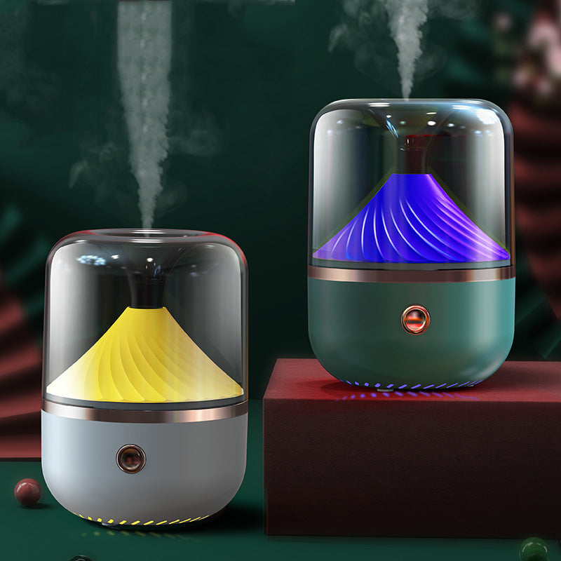 Mini Aroma Diffuser with Mood Light for Bedroom Desk