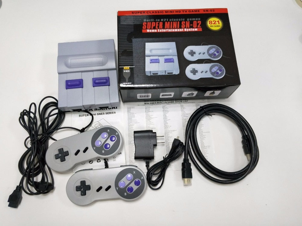 Retro Mini TV Game Console HDMI with 821 Built-In Games