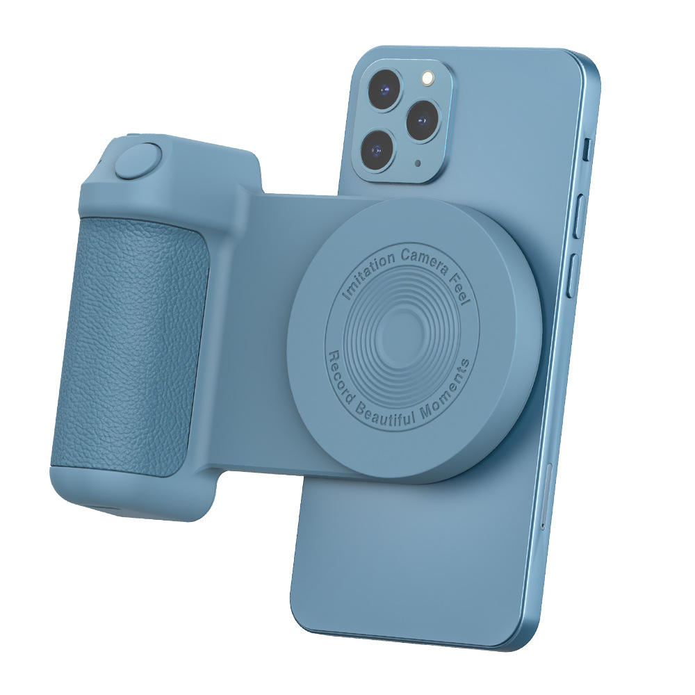 Magnetic Phone Camera Grip with Wireless Shutter Button