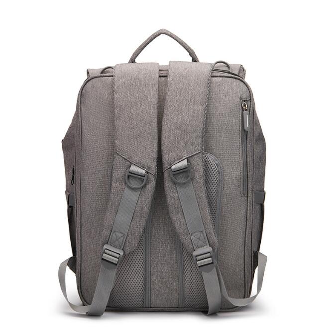 Mosquito Net Diaper Backpack With Portable Baby Bed