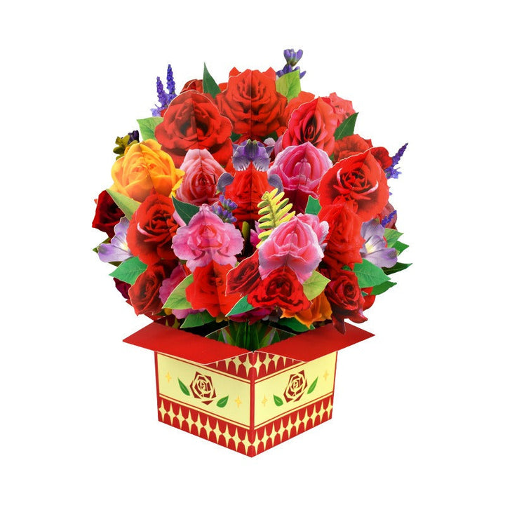 3D Pop-Up Bouquet Greeting Card for Mother’s Day Gift