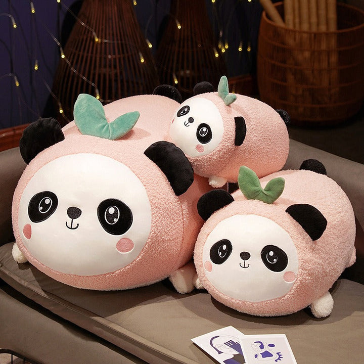 Giant Panda Plush Pillow for Cozy Lounging and Naps