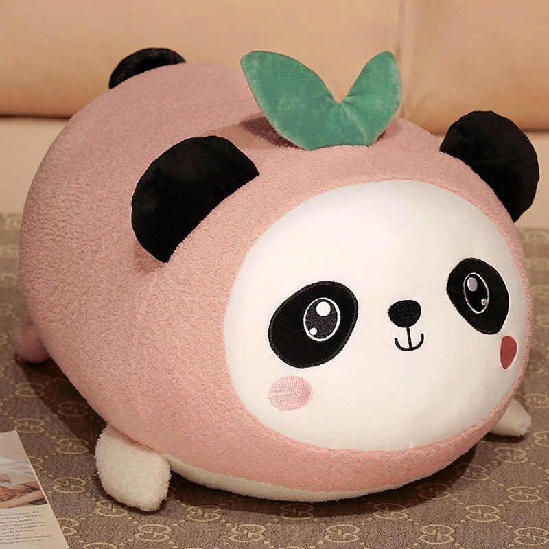 Giant Panda Plush Pillow for Cozy Lounging and Naps