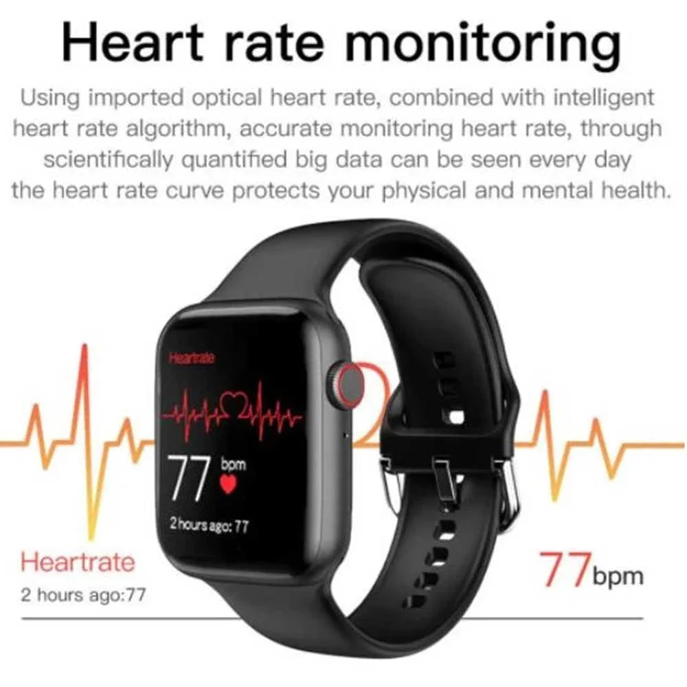 Smart Watch with Heart Rate & Sleep Tracking Bracelet