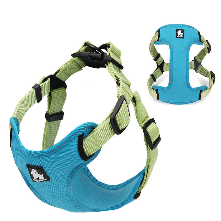 Adjustable Reflective Dog Harness for Comfortable Walks