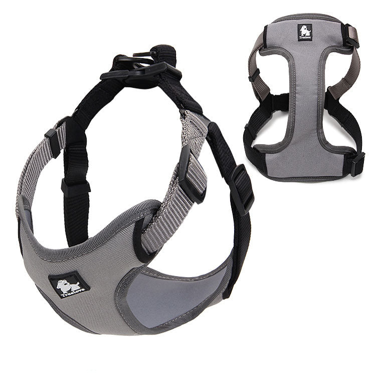 Adjustable Reflective Dog Harness for Comfortable Walks