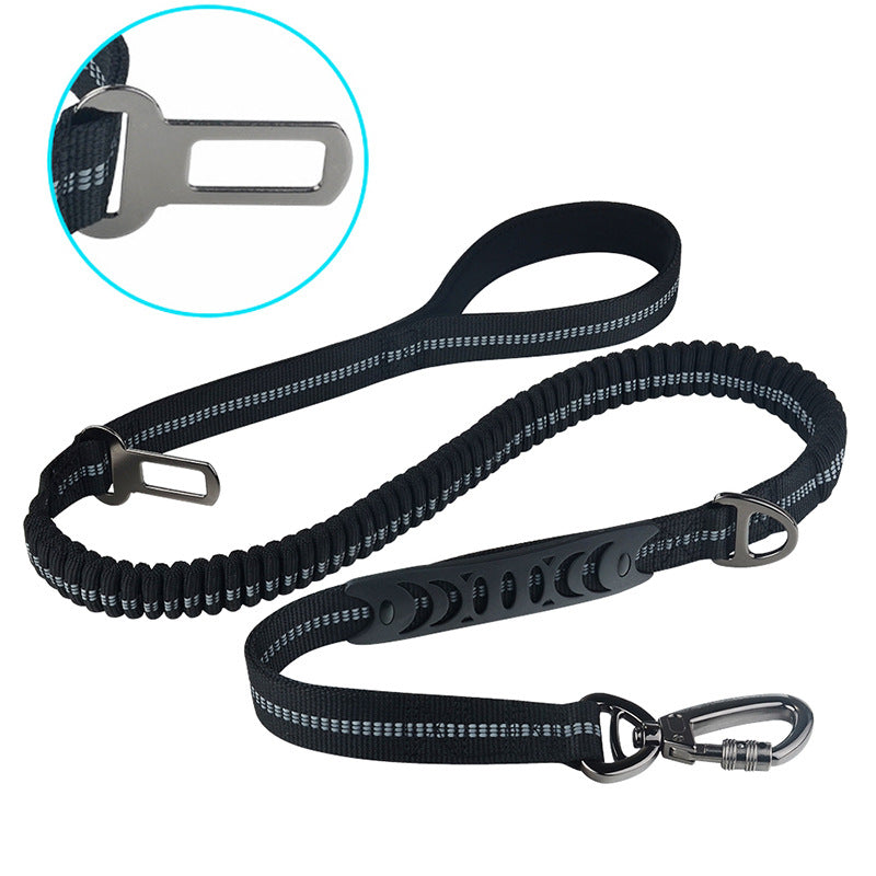 Adjustable Reflective Dog Car Seat Belt for Safe Travel