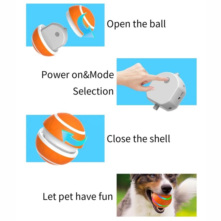 Interactive Pet Ball for Boredom-Busting Indoor Play