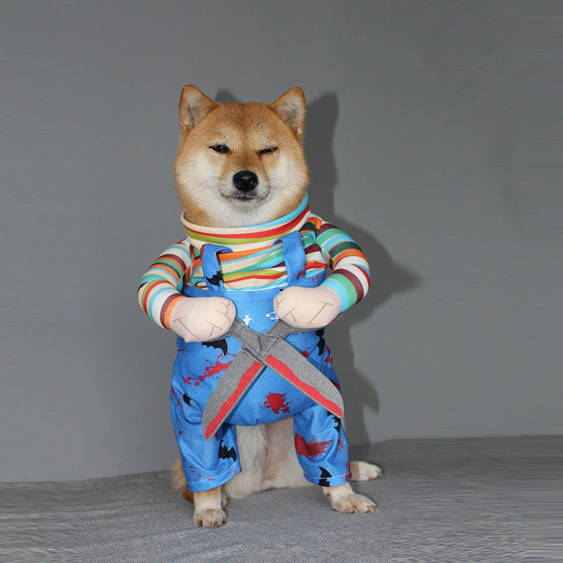 Dog Halloween Scissor Hands Costume For Funny Photos