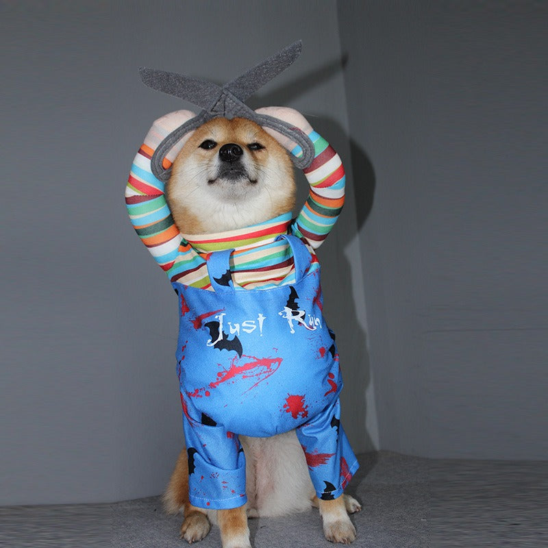 Dog Halloween Scissor Hands Costume For Funny Photos
