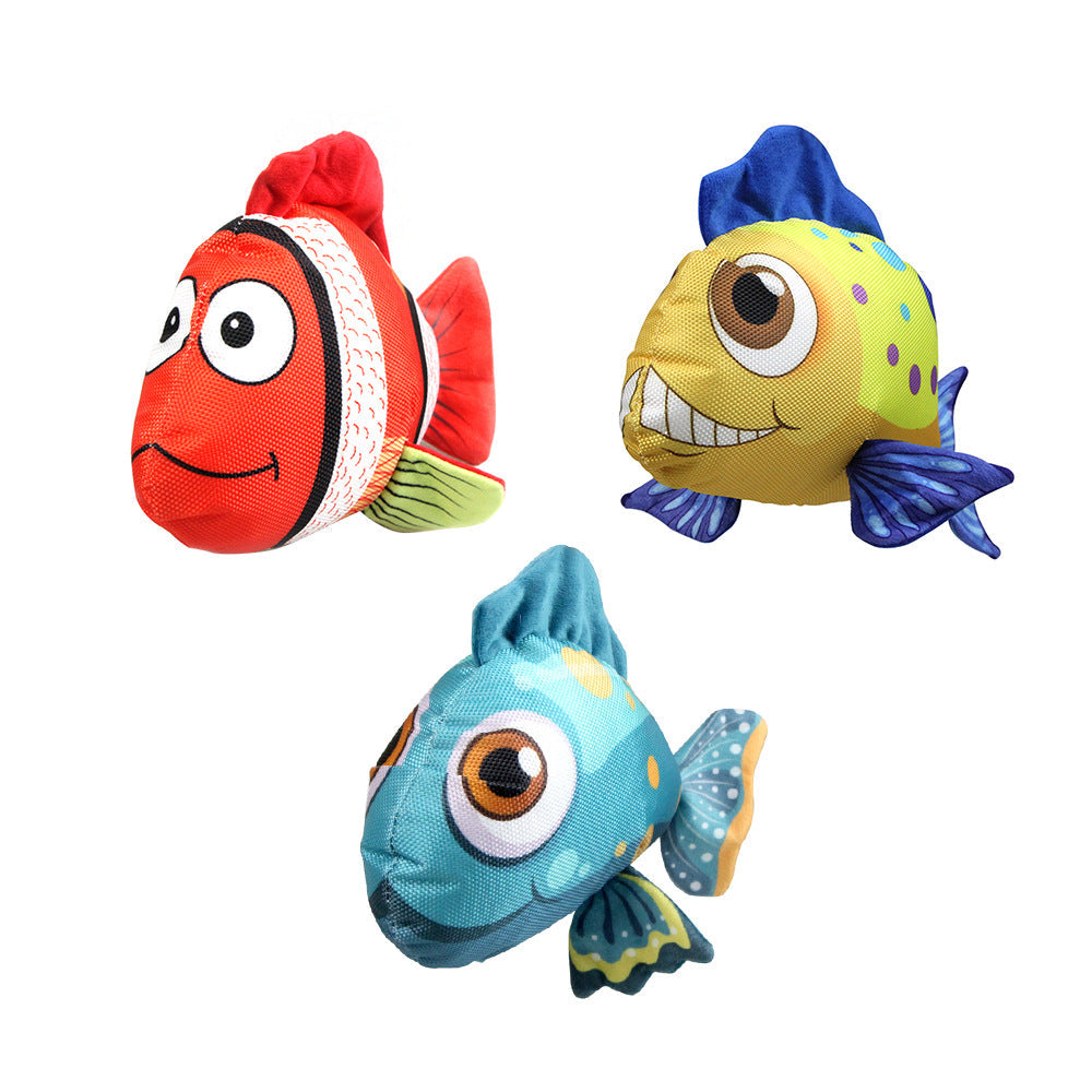 Interactive Goldfish Plush Toy for Indoor Cat Play