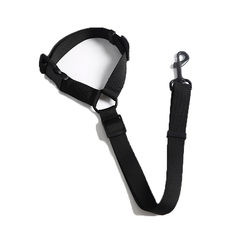 2-in-1 Dog Car Seat Belt for Safer Rear-Seat Travel