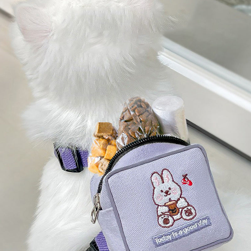 Escape-Proof Cat Vest Harness With Leash And Pouch