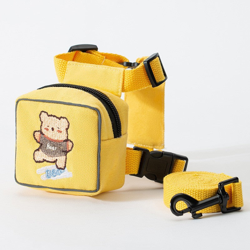 Escape-Proof Cat Vest Harness With Leash And Pouch