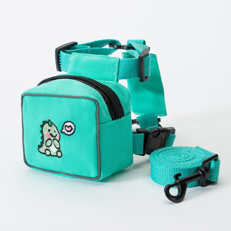Escape-Proof Cat Vest Harness With Leash And Pouch