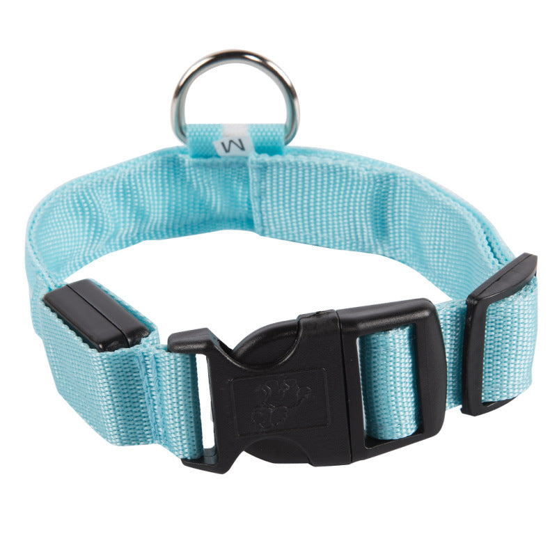 Rechargeable LED Pet Collar for Nighttime Visibility