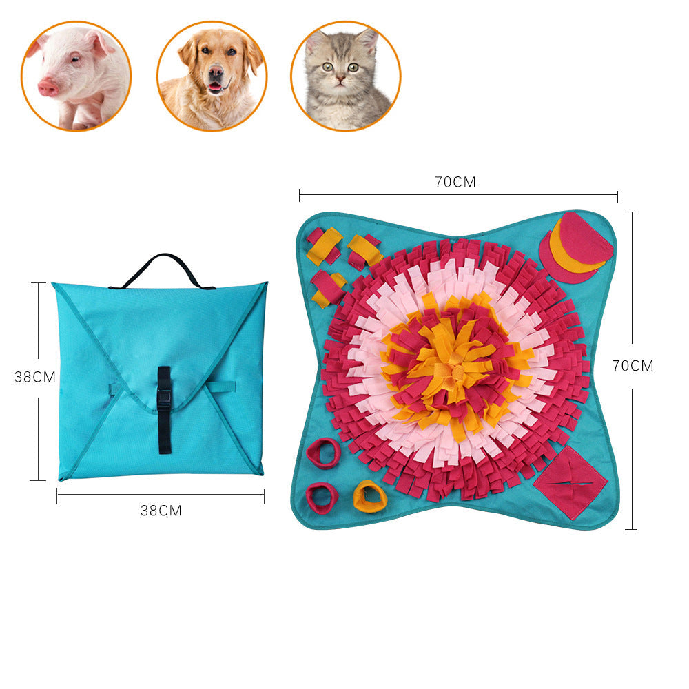 Snuffle Mat for Dogs & Cats | Slow Feeding Enrichment