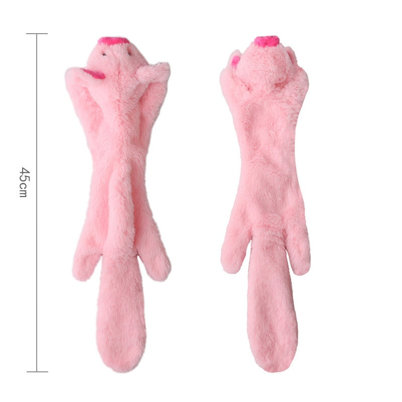 Plush Crocodile Dog Toy for Indoor Boredom Relief