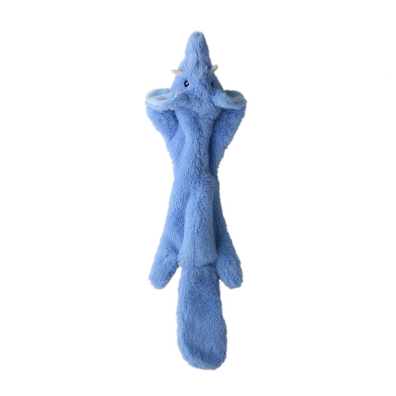 Plush Crocodile Dog Toy for Indoor Boredom Relief