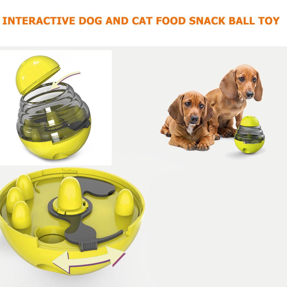 Interactive Dog Treat Dispensing Toy for Enrichment