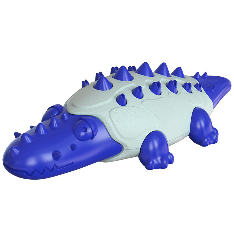Crocodile Dog Chew Toy for Engaging Molar Stimulation