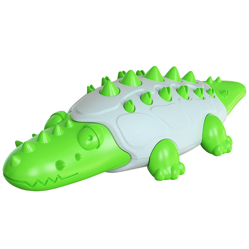 Crocodile Dog Chew Toy for Engaging Molar Stimulation