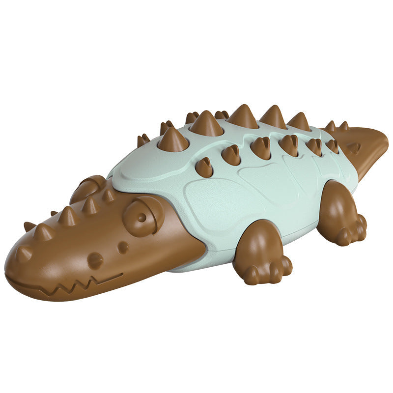 Crocodile Dog Chew Toy for Engaging Molar Stimulation