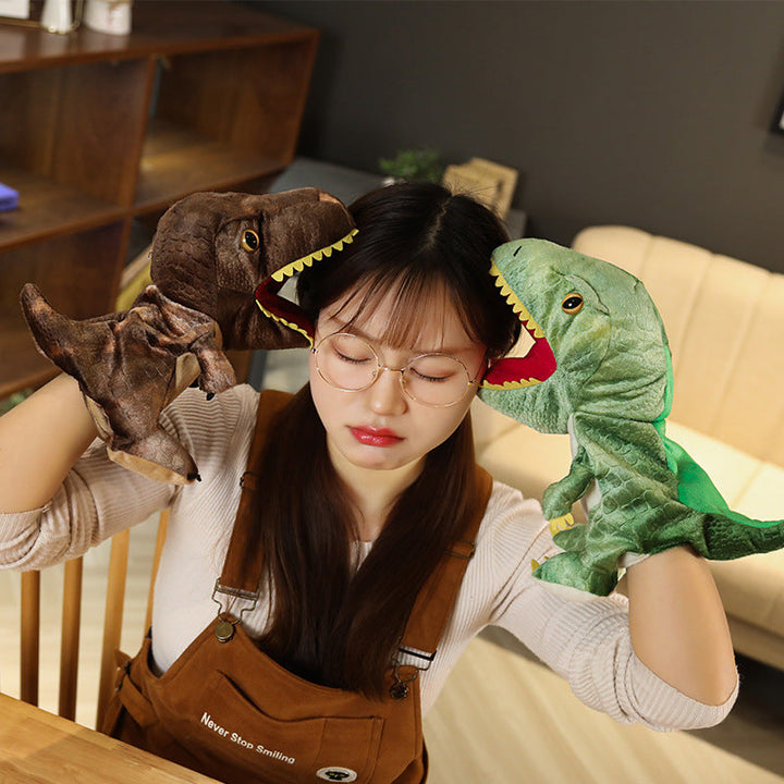 Dinosaur Hand Puppet for Creative Storytelling and Play