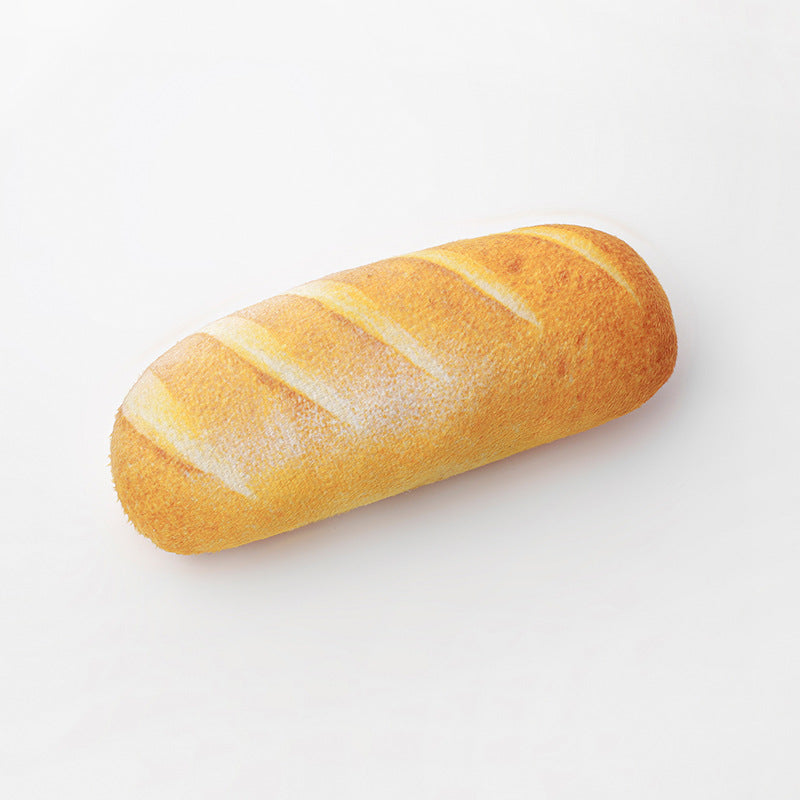 Food-Shaped Plush Dog Toys for Indoor Play & Fetch
