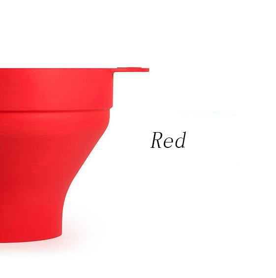 Silicone Microwave Popcorn Bowl That Pops Without Burning