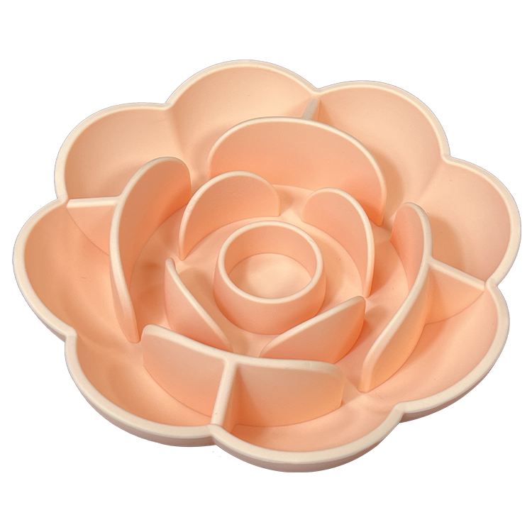 Portable Silicone Slow Feeder Dog Bowl for Travel Meals