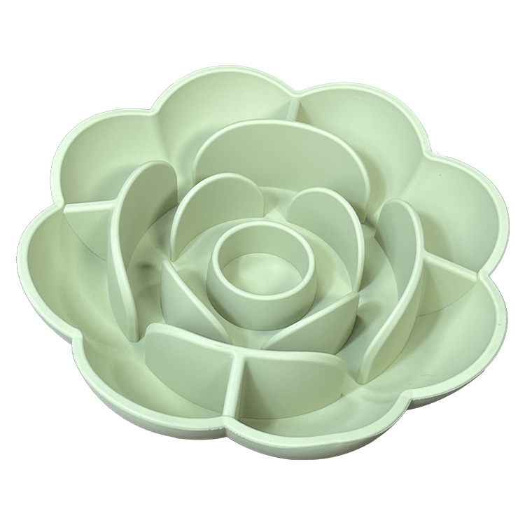 Portable Silicone Slow Feeder Dog Bowl for Travel Meals