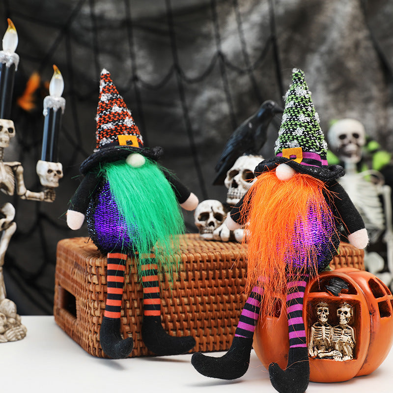 Halloween Gnome Decorations for Whimsical Mantel Style
