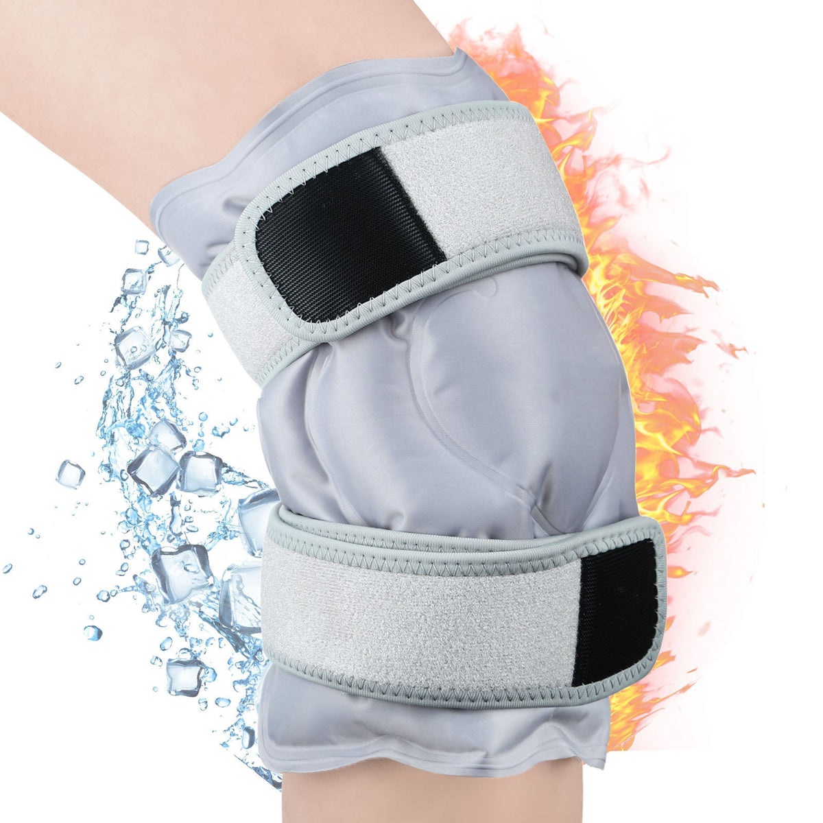 Hot and Cold Knee Wrap Gel Pack for Joint Pain Relief