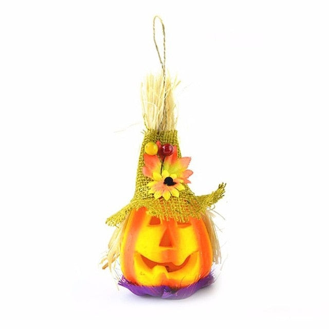 Pumpkin Night Light Decorations for Halloween Ambience
