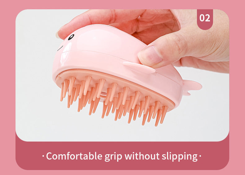 Rechargeable Spray Pet Brush for Easy Cat Grooming