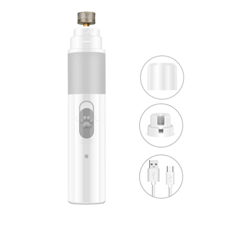 Rechargeable Pet Nail Grinder for Dogs, Cats & More
