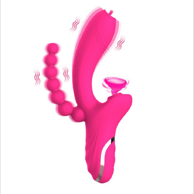 3-in-1 Rose Vibrator for Customizable Stimulation