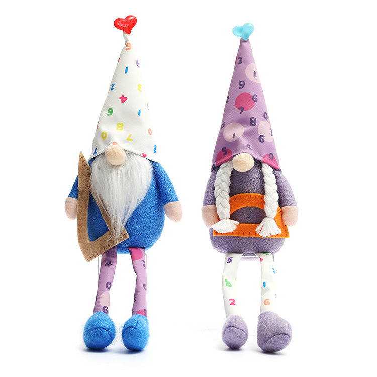Long-Legged Gnome Dolls for Whimsical Seasonal Decor