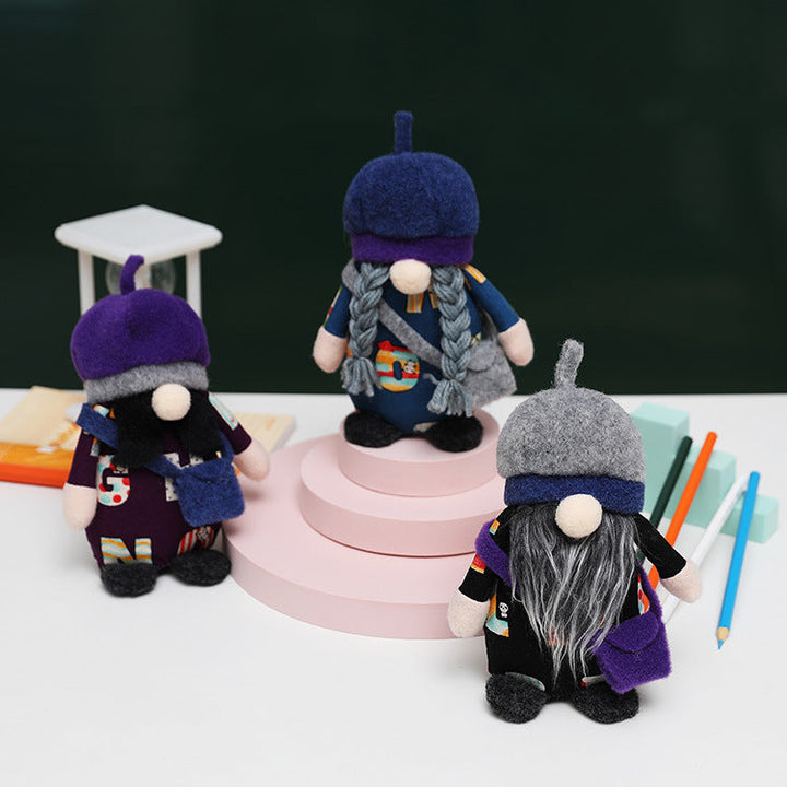 Back-to-School Gnome Trio for Playful Seasonal Decor
