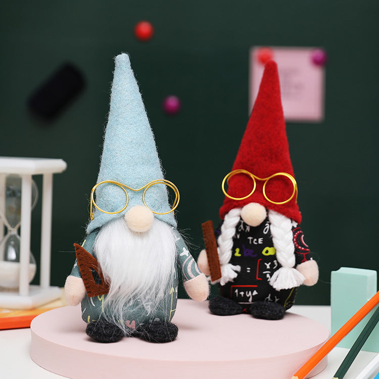 Back-to-School Gnome Set for Whimsical Classroom Decor