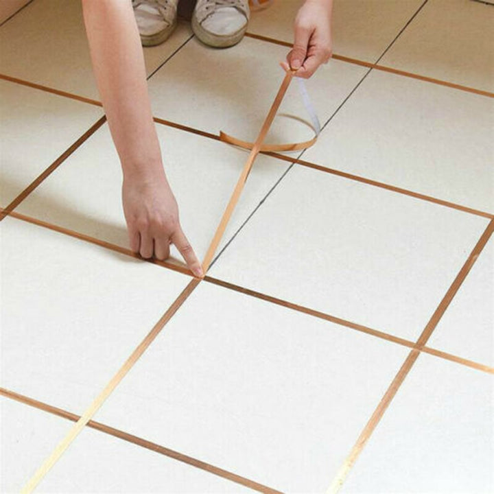 Self-Adhesive Tile Edge Strip for Clean, Polished Finishes