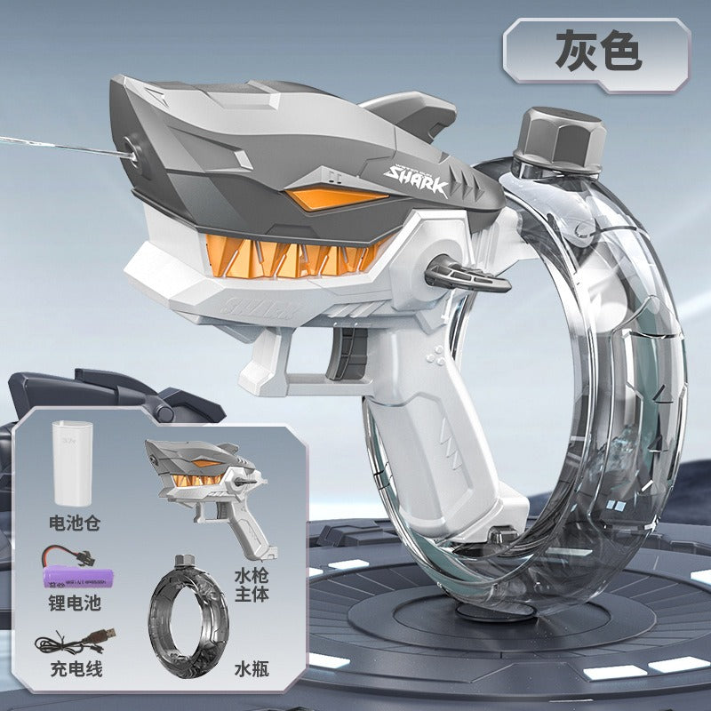 Electric Water Gun Toy Shark Continuous Water Blaster