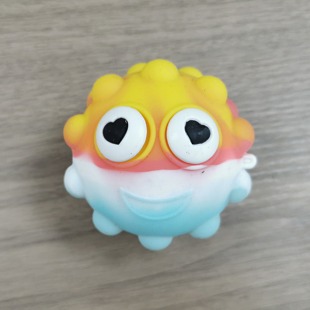 Silicone Squeeze Toy for Playful Stress Relief at Work